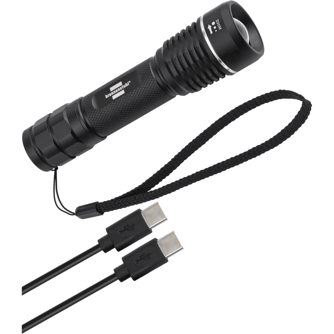 BRENNENSTUHL TL601 BATERKA LED BATÉRIA 600LM IP67 AŽ 26H 190M USB-C