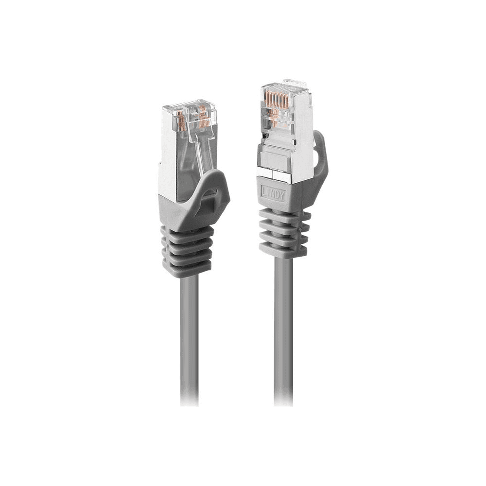 Lindy 1m Cat6 sieťový kábel Šedá F/UTP (FTP)