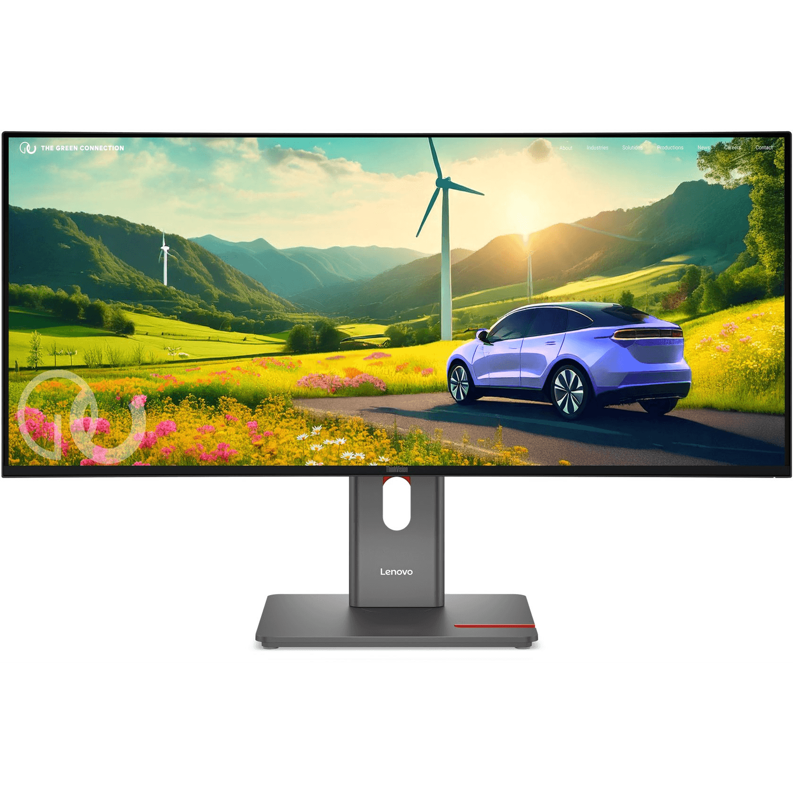 Lenovo ThinkVision P34WD-40 LCD monitor 86,4 cm (34") 3440 x 1440 px Wide Quad HD Čierna
