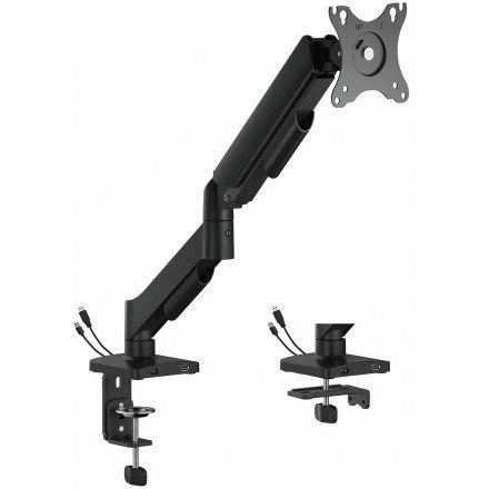 Stolný držiak na jeden monitor 17 - 32" s USB portami MA-DA1U-01