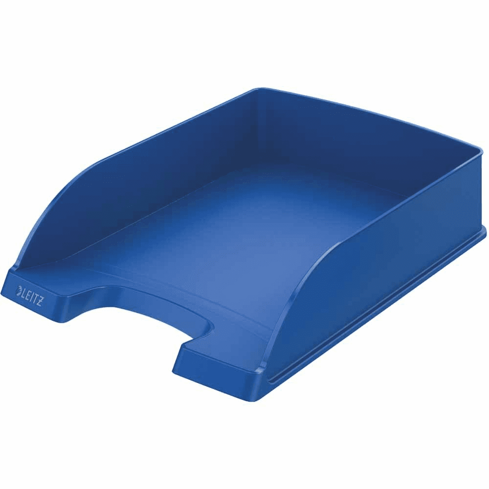Leitz Plus Standard Polystyrén Modrá