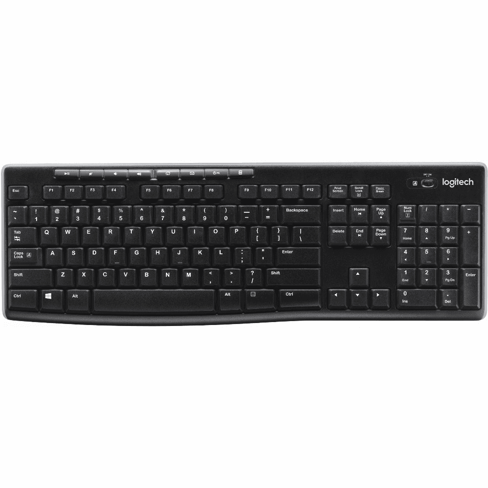 Logitech Wireless Keyboard K270 klávesnica RF Wireless QWERTZ Nemecký Čierna