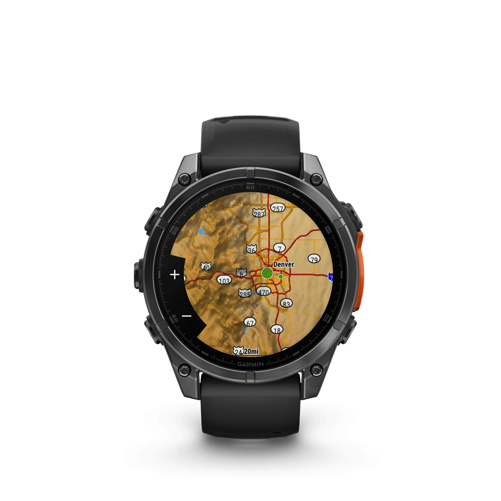 Smart hodinky Garmin Fenix 8 47mm AMOLED Slate čierne 010-02904-00