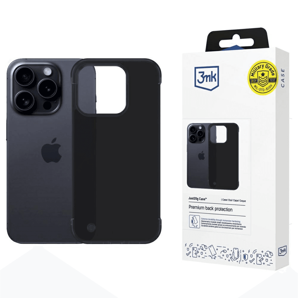 Matné puzdro kryt na iPhone 14 Pro - 3mk Just20g Matt Case