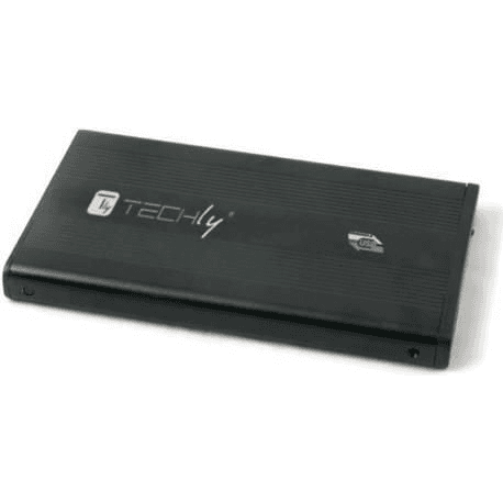 Techly I-CASE SU3-25B puzdro pre disk Čierna 2.5" Napájaný z USB