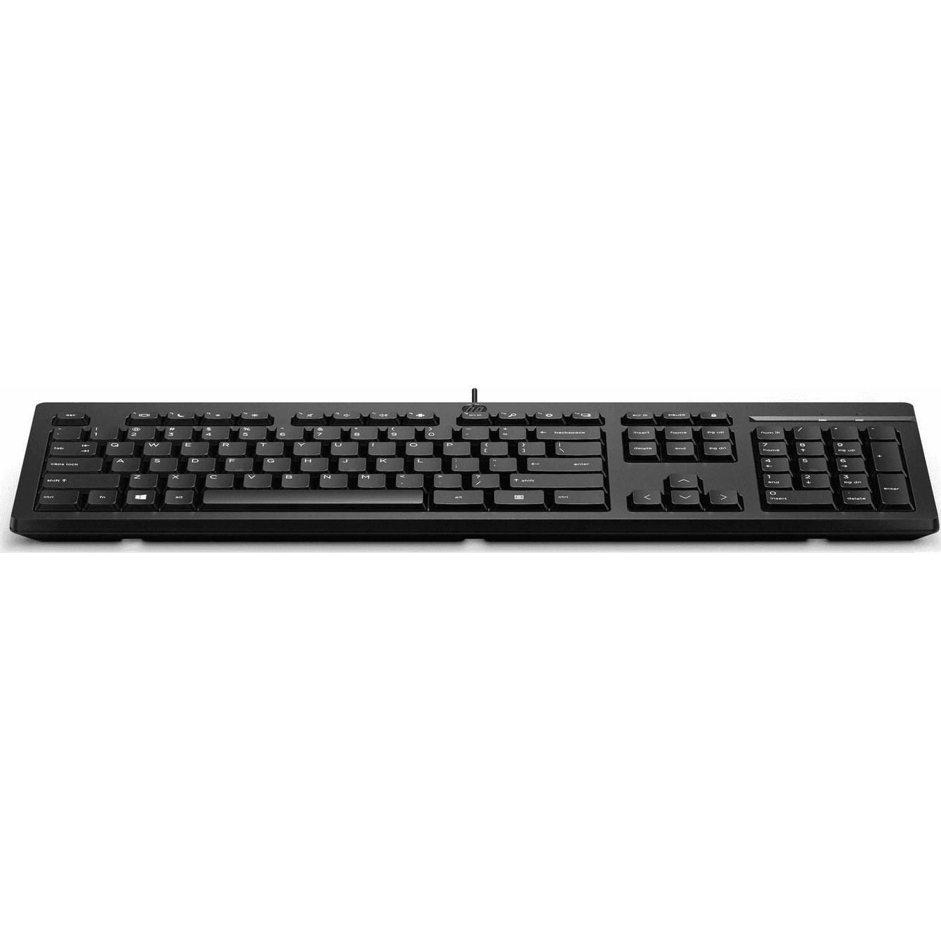 HP 125 USB Wired Keyboard klávesnica Čierna