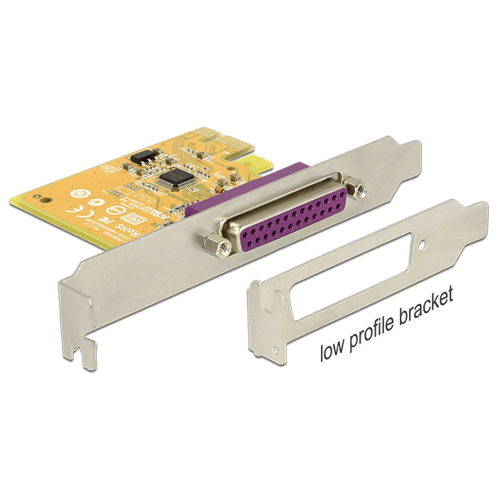 PCI Express karta na 1 x Paralelný port Delock 89445