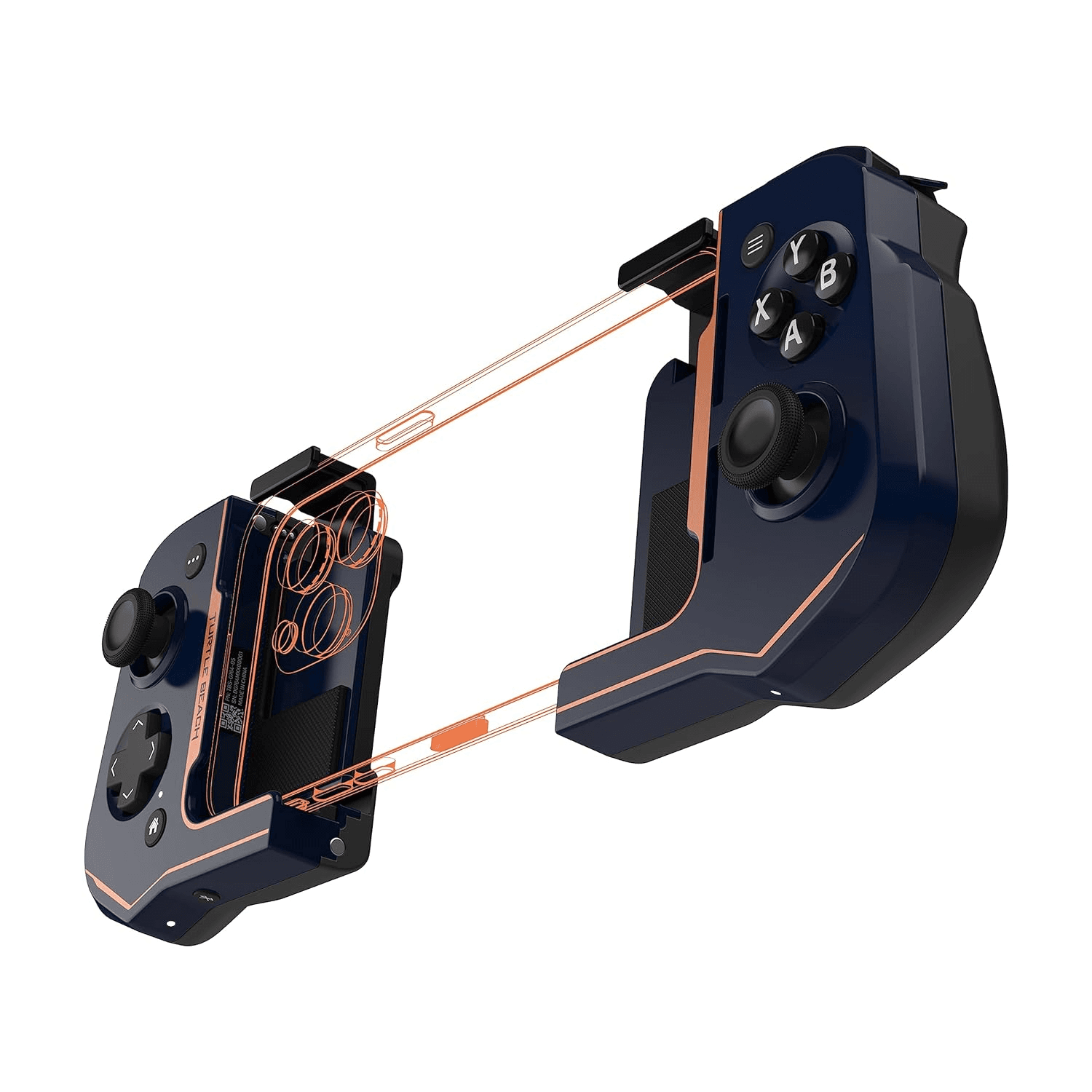 Turtle Beach Atom Modrá Bluetooth Gamepad Analógový/digitálny iOS