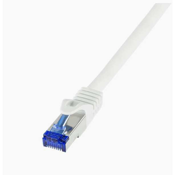 Patchcord LogiLink C6A051S Cat.6A S/FTP Ultraflex 2,0m biela