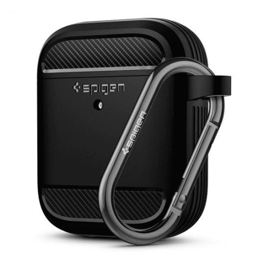 Puzdro Spigen Rugged Armor pre Apple AirPods, obal, kryt