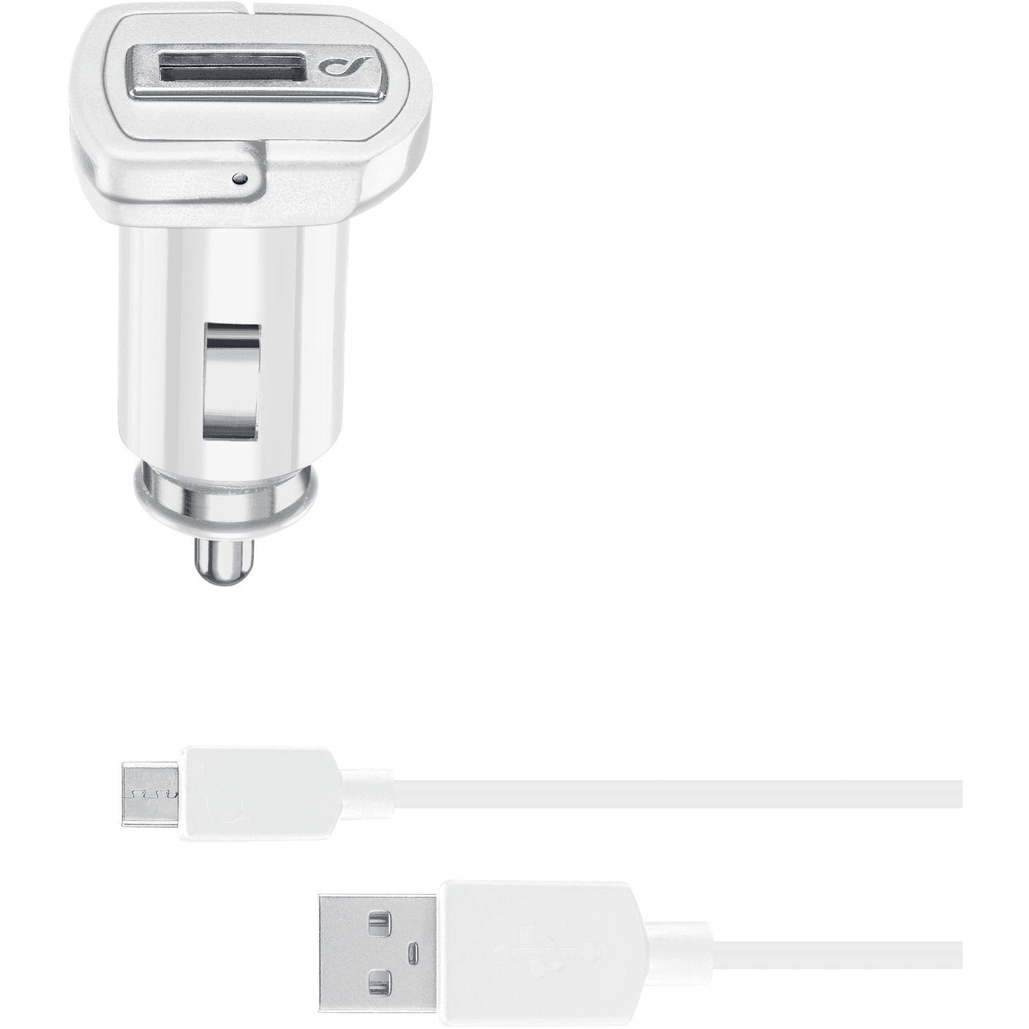 Cellularline 8018080226397 Smartfón, Univerzálne Biela Zapaľovač Auto