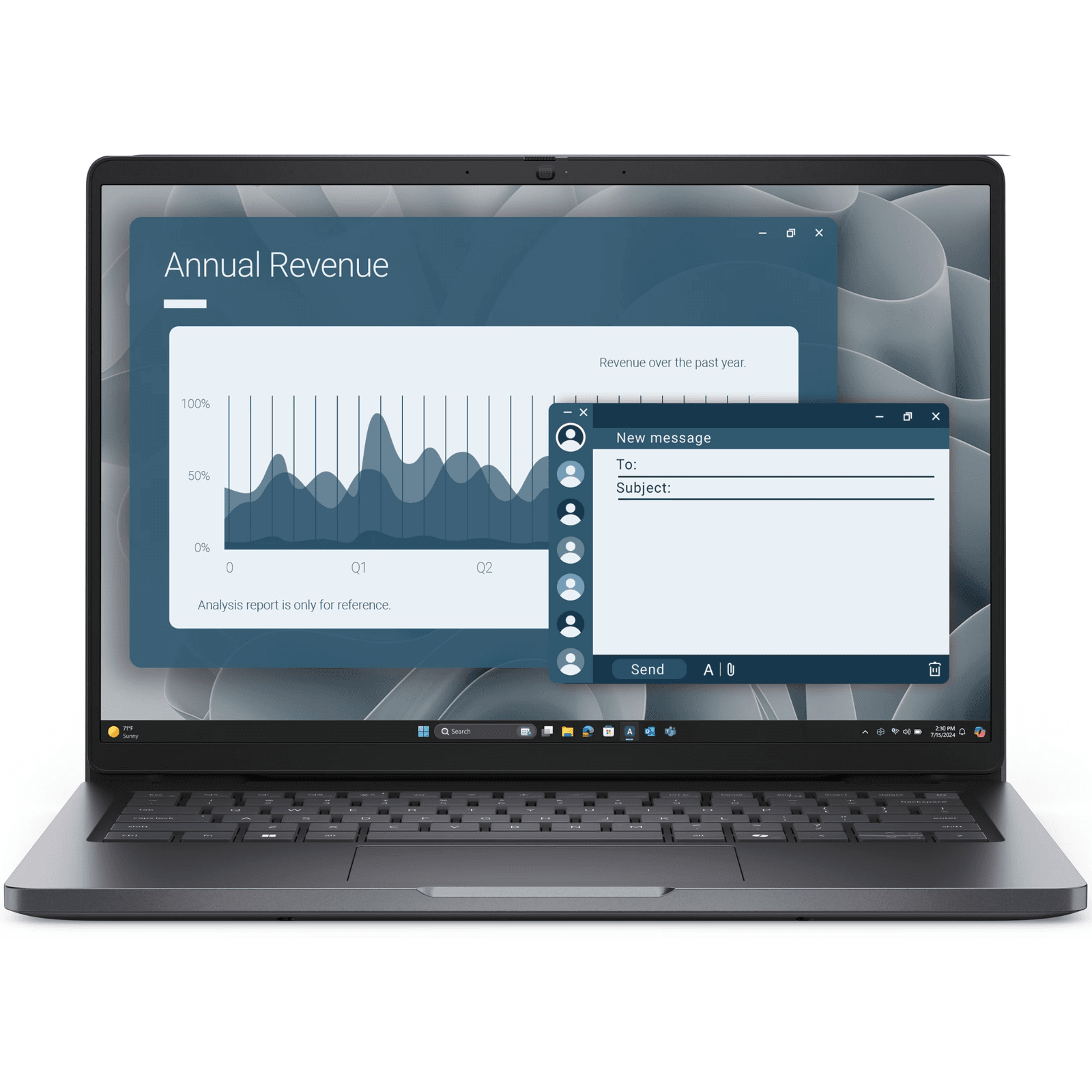 Notebook Dell Pro 14 " AMD Ryzen 5 8 GB / 256 GB čierny