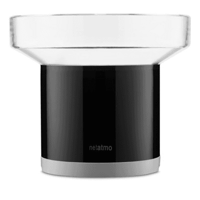 Netatmo NRG01-WW zrážkomer 10 cm Bezdrôtový Čierna
