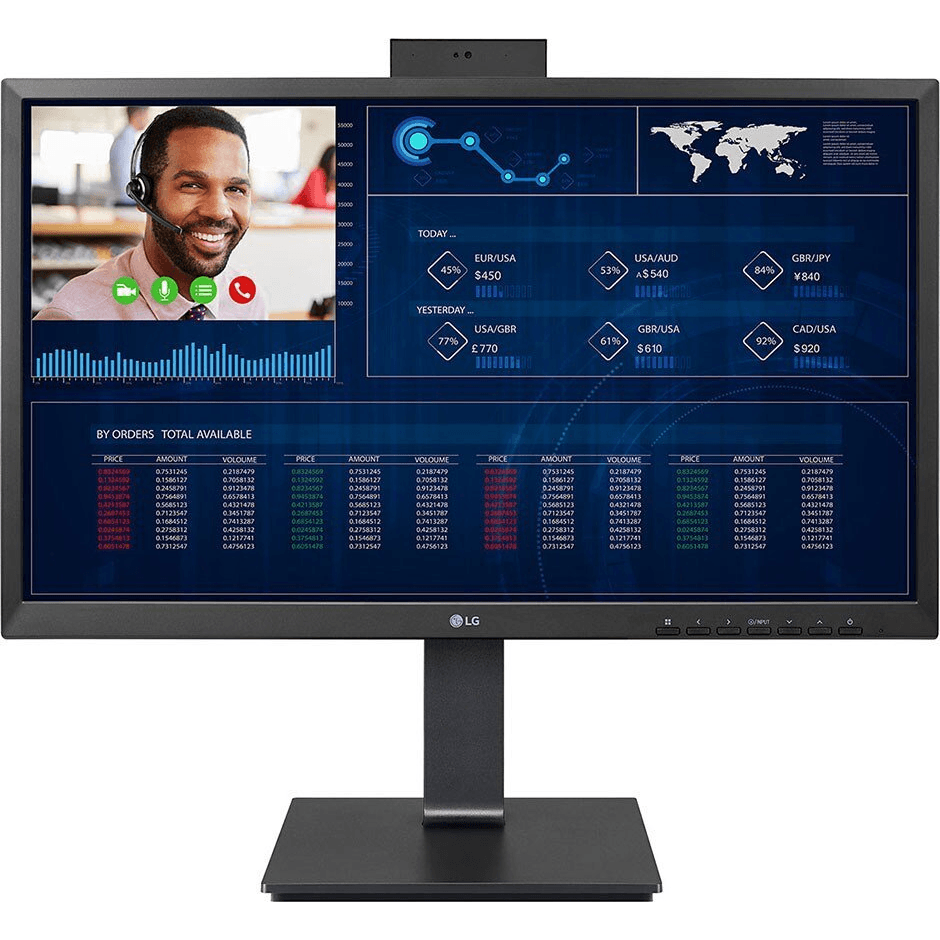 LG 24CQ651W-BP Intel® Pentium® N6005 60,5 cm (23.8") 1920 x 1080 px All-in-One PC (PC všetko v jednom) 8 GB DDR4-SDRAM 256 GB SSD Windows 10 IoT Enterprise Wi-Fi 6 (802.11ax) Čierna