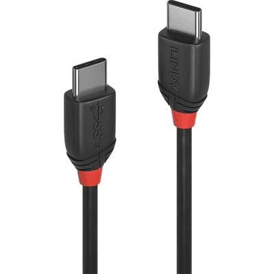Lindy 36906 USB kábel 1 m USB 3.2 Gen 1 (3.1 Gen 1) USB C Čierna
