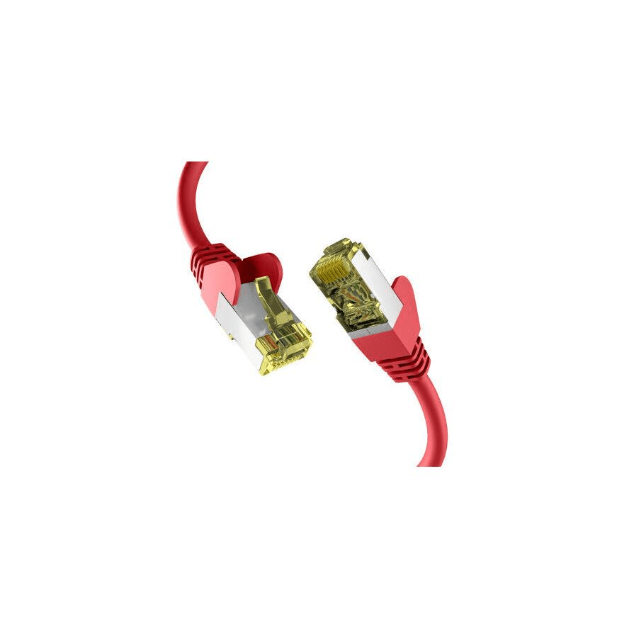 EFB Elektronik EC020200049 sieťový kábel červený 1 m Cat6a S/FTP (S-STP)