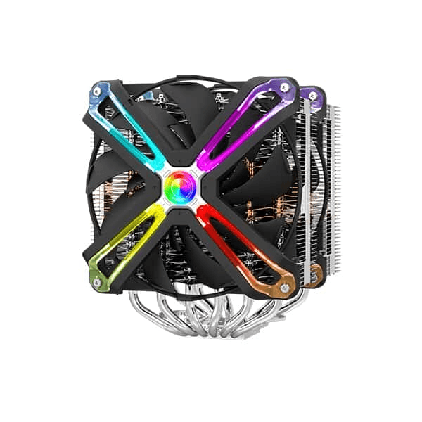 Zalman CNPS20X systém chladenia počítačov Procesor Chladič 14 cm Hliník, Čierna