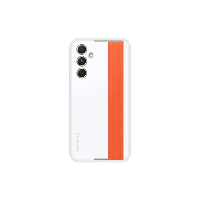 Samsung EF-XA546 puzdro na mobilný telefón 16,3 cm (6.4") Ochranný obal Oranžová, Biela