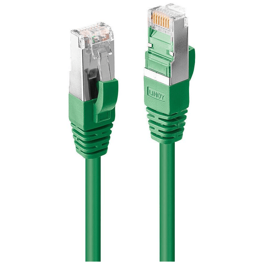 Lindy 47681 sieťový kábel Zelená 5 m Cat6a S/FTP (S-STP)
