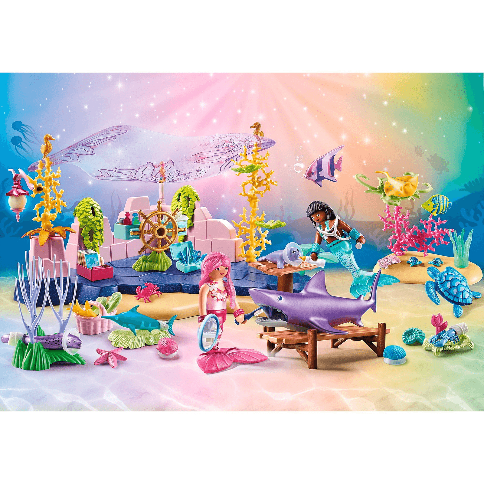 PLAYMOBIL PRINCESS MAGIC 71499 MORSKÁ PANNA STAROSTLIVOSŤ O ZVIERATÁ