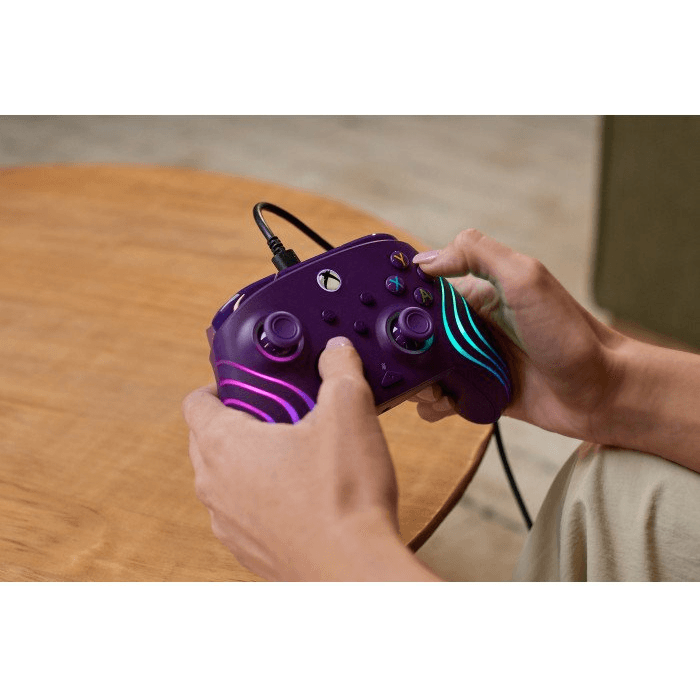 Turtle Beach Afterglow Wave Purpurová USB Gamepad PC, Xbox, Xbox One, Xbox Series S, Xbox Series X