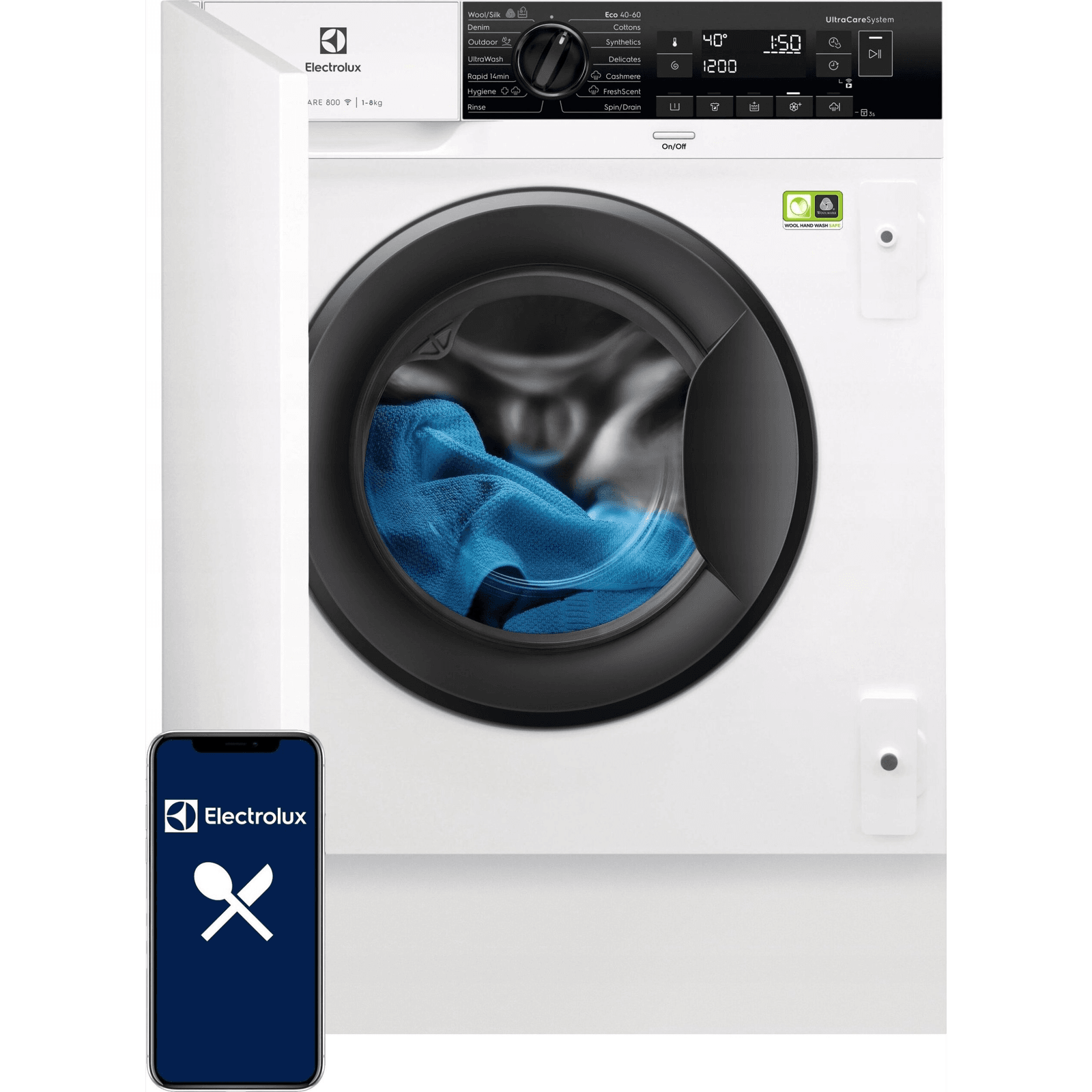 Vstavaná práčka Electrolux EW8F348SCI