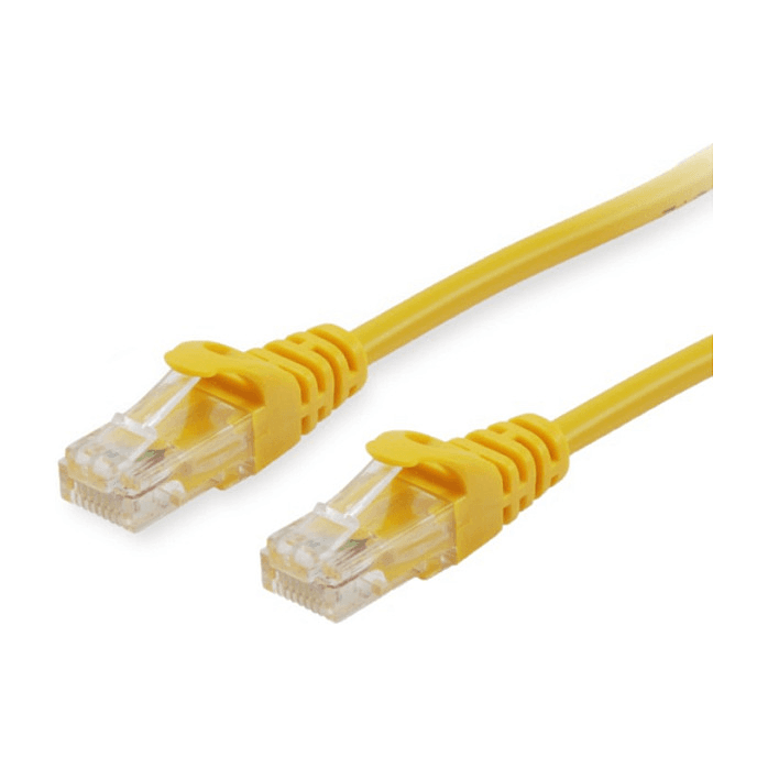 Equip 603161 sieťový kábel Žltá 0,15 m Cat6a U/UTP (UTP)