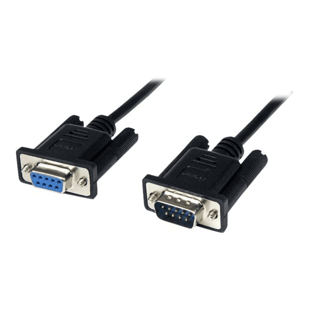 StarTech.com SCNM9FM1MBK sériový kábel Čierna 1 m DB-9