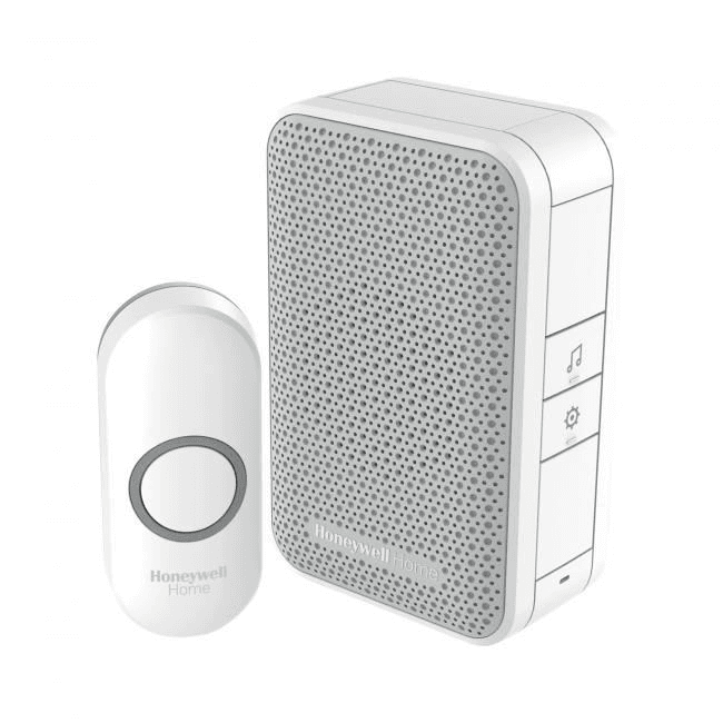 Bezdrôtový zvonček Honeywell s dosahom 150 m a hlasitosťou 80 dB