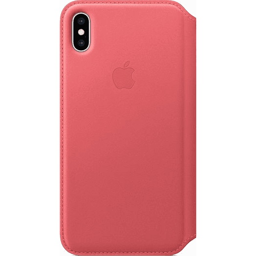 Puzdro s klapkou Apple pre Apple iPhone XS Max, ružové