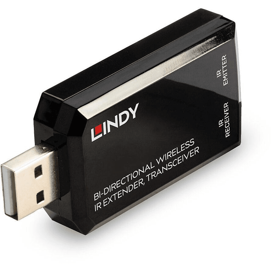 Lindy 38331 audio / video predlžovač AV vysielač a vysielač - prijímač Čierna