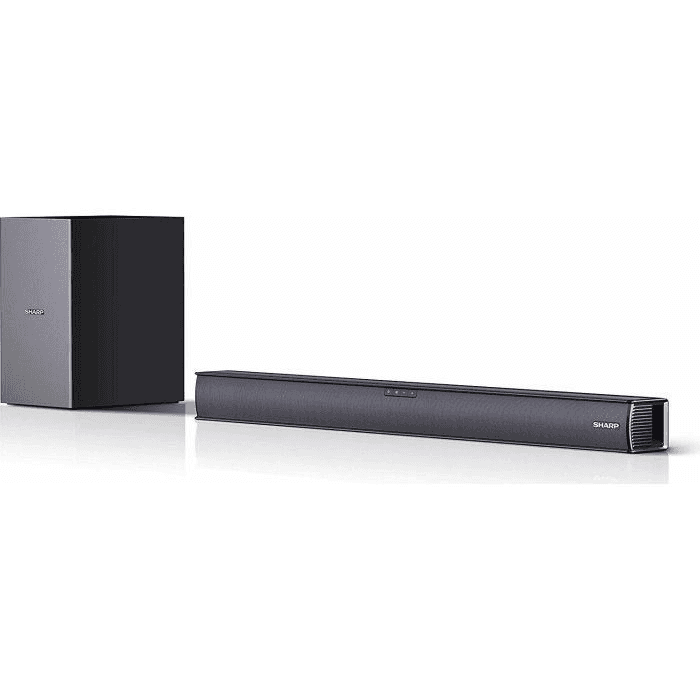 Sharp HT-SBW182 soundbar reproduktor Čierna 2.1 kanály/kanálov 160 W