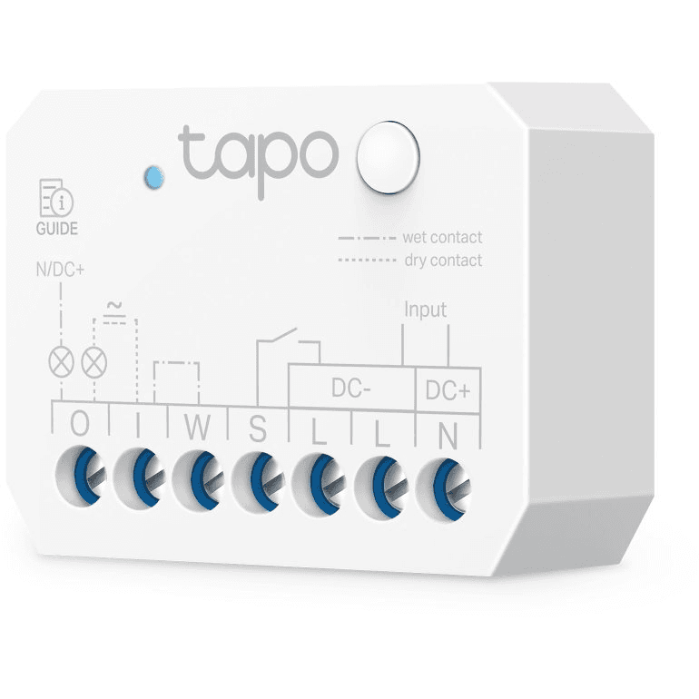 TP-Link TAPO S110E(UN) smart home aktivátor Spínací akčný člen 7 kanály/kanálov