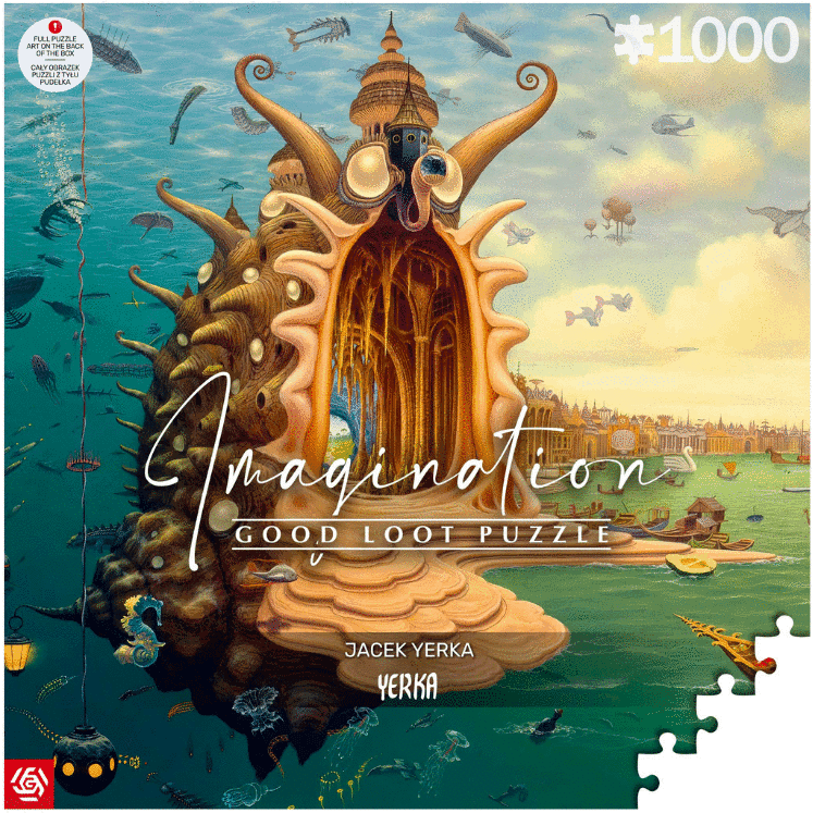 Puzzle Good Loot 1000 dielikov Jacek Yerka Portrét