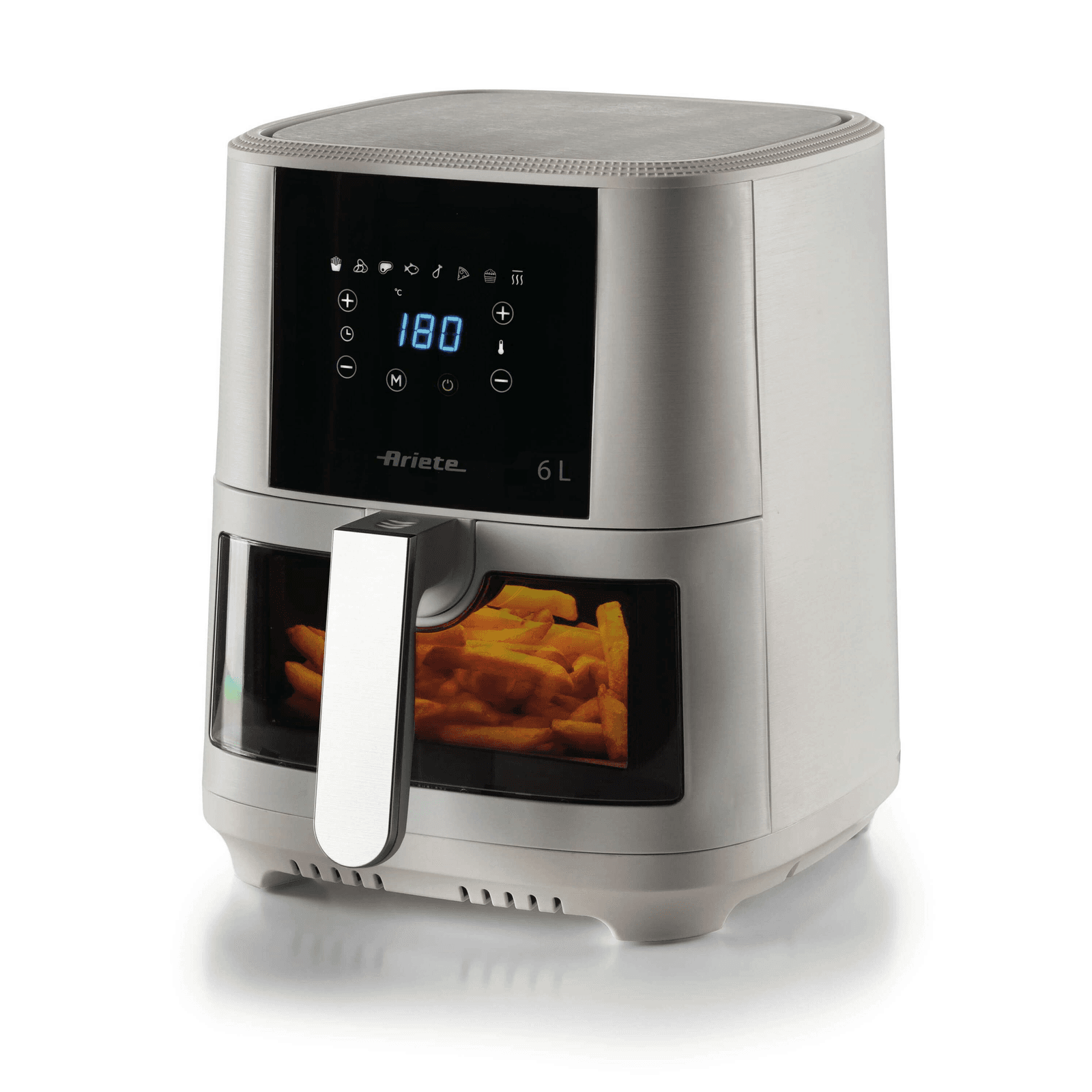 Ariete 4626/03 Samostarný 6 L Samostatný 1300 W Teplovzdušná fritéza Biela