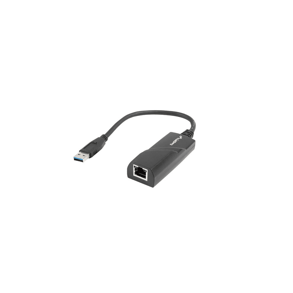 Sieťová karta Lanberg NC-1000-01 USB 3.0 -> RJ-45 1 Gbps (Gigabit) cez