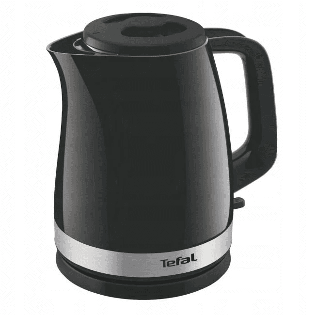 Elektrická kanvica Tefal Delfini KO150F30 2400 W 1,5 l čierna