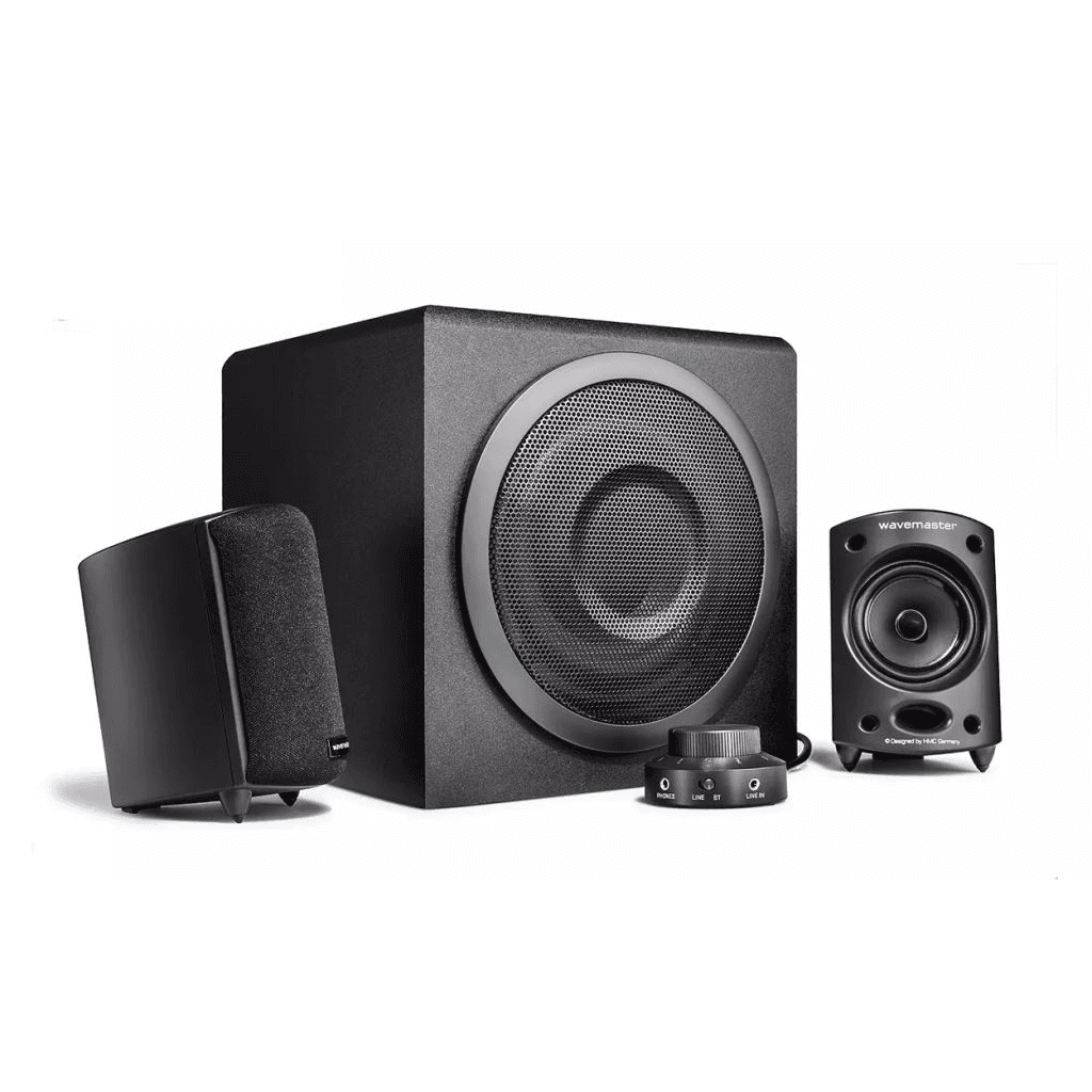 Sada reproduktorov 2.1 Wavemaster Moody BT 65 W čierna