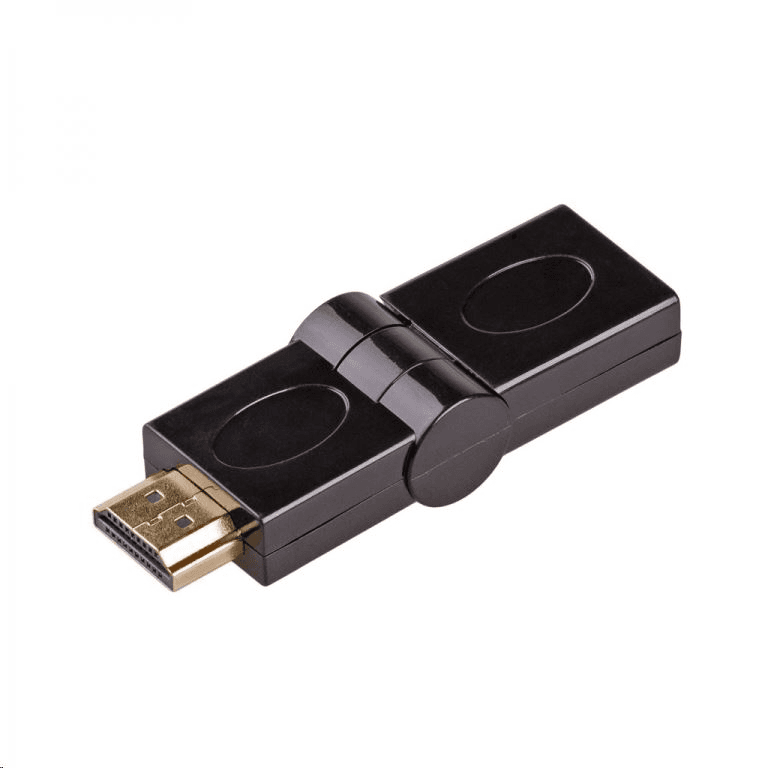 Adaptér HDMI-M - HDMI-F Akyga AK-AD-40 čierny