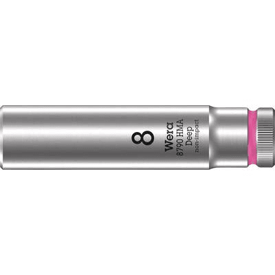 Nástavec 8.0 mm hlboký 1/4" WERA 05004505001