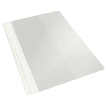 Esselte 28345 fólia na správy Kov, Plast Priehľadná, Biela