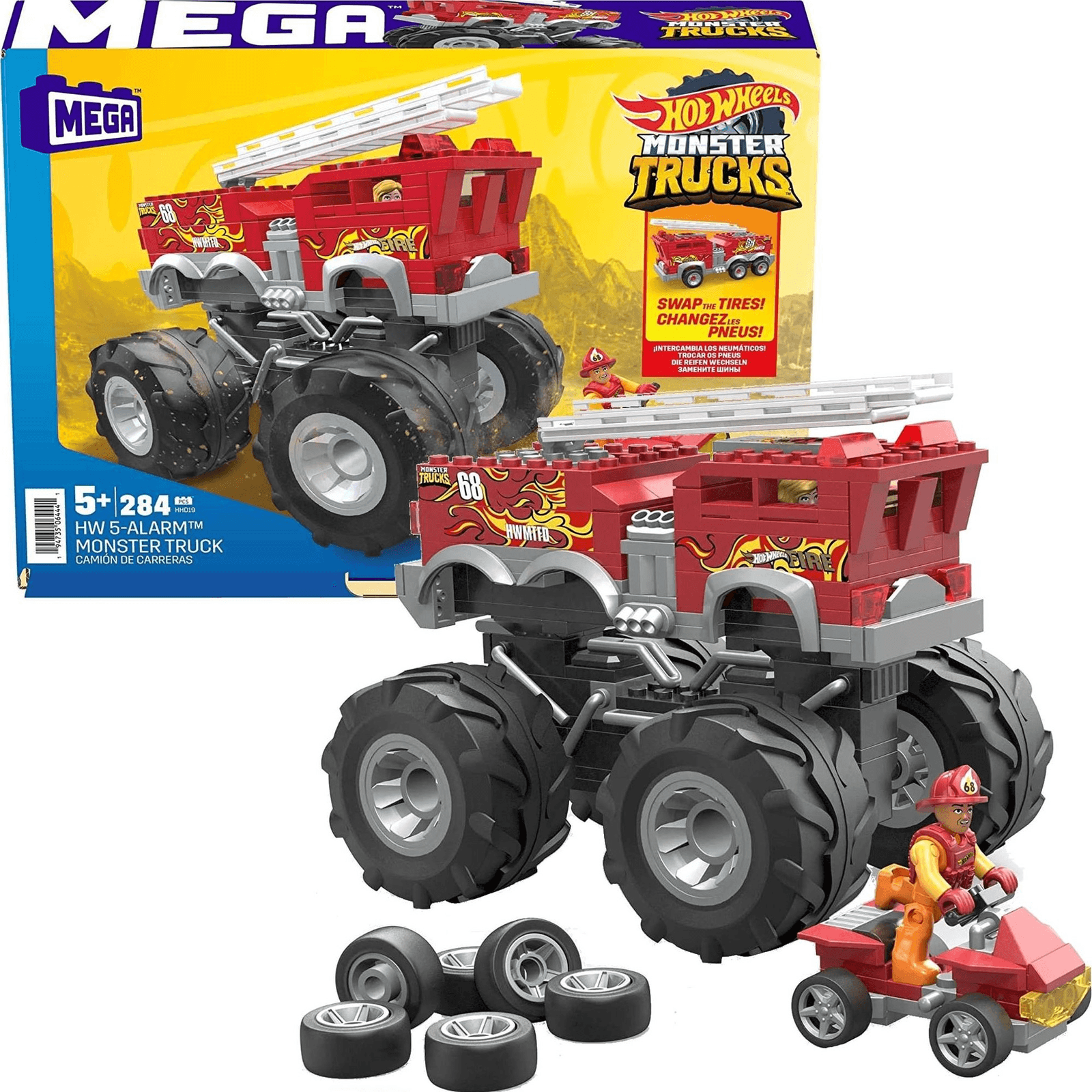 MEGA Hot Wheels HHD19 stavebnica