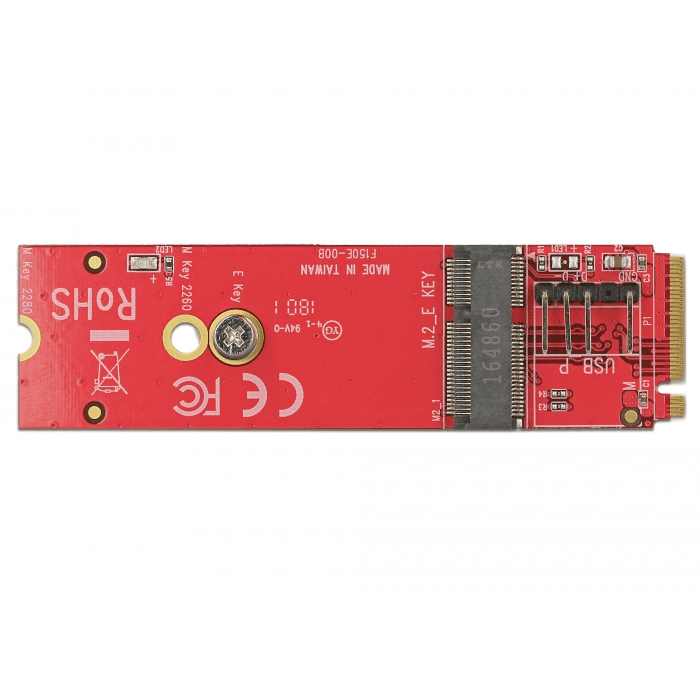 Adaptér Delock M.2 PCIe - M.2 PCIe/USB