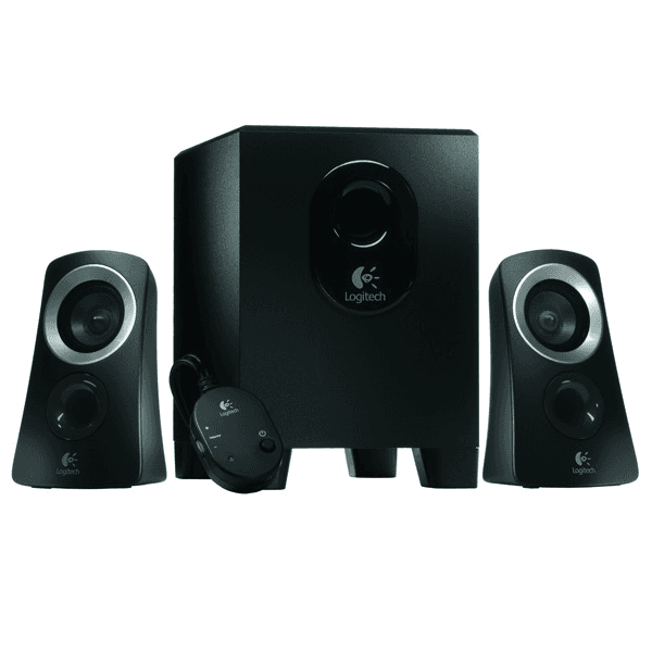 Logitech Z313 set reproduktorov 25 W PC Čierna 2.1 kanály/kanálov 5 W