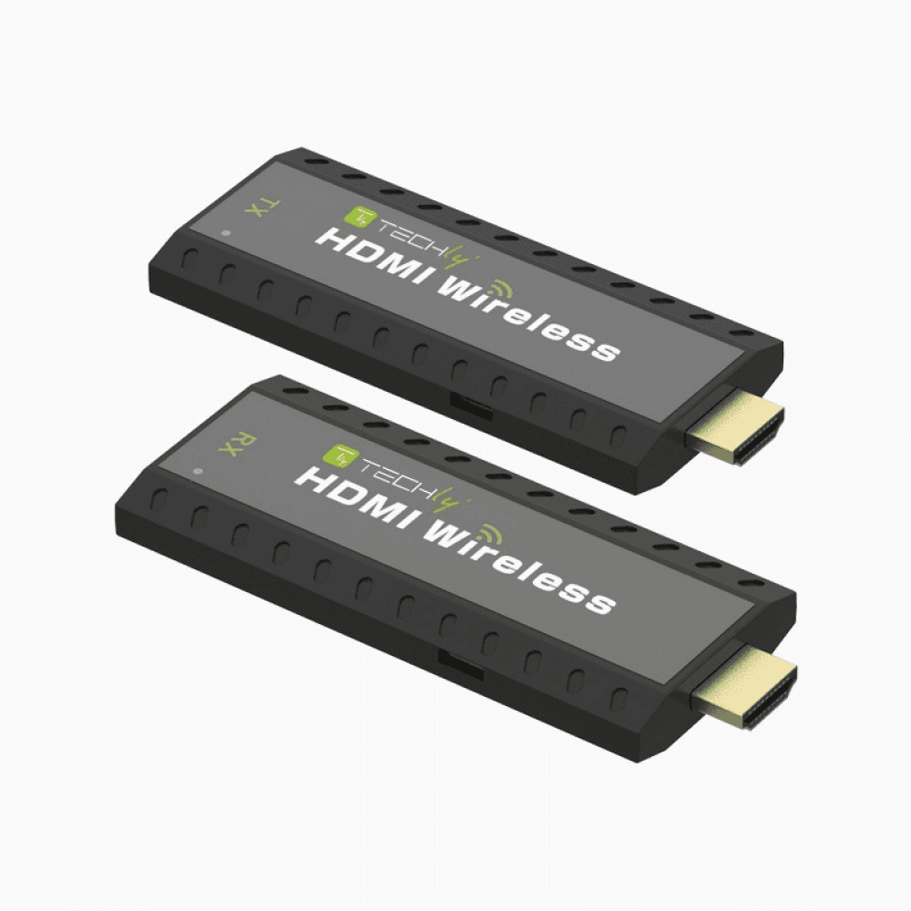 Techly IDATA HDMI-WL53 audio / video predlžovač AV vysielač a prijímač Čierna