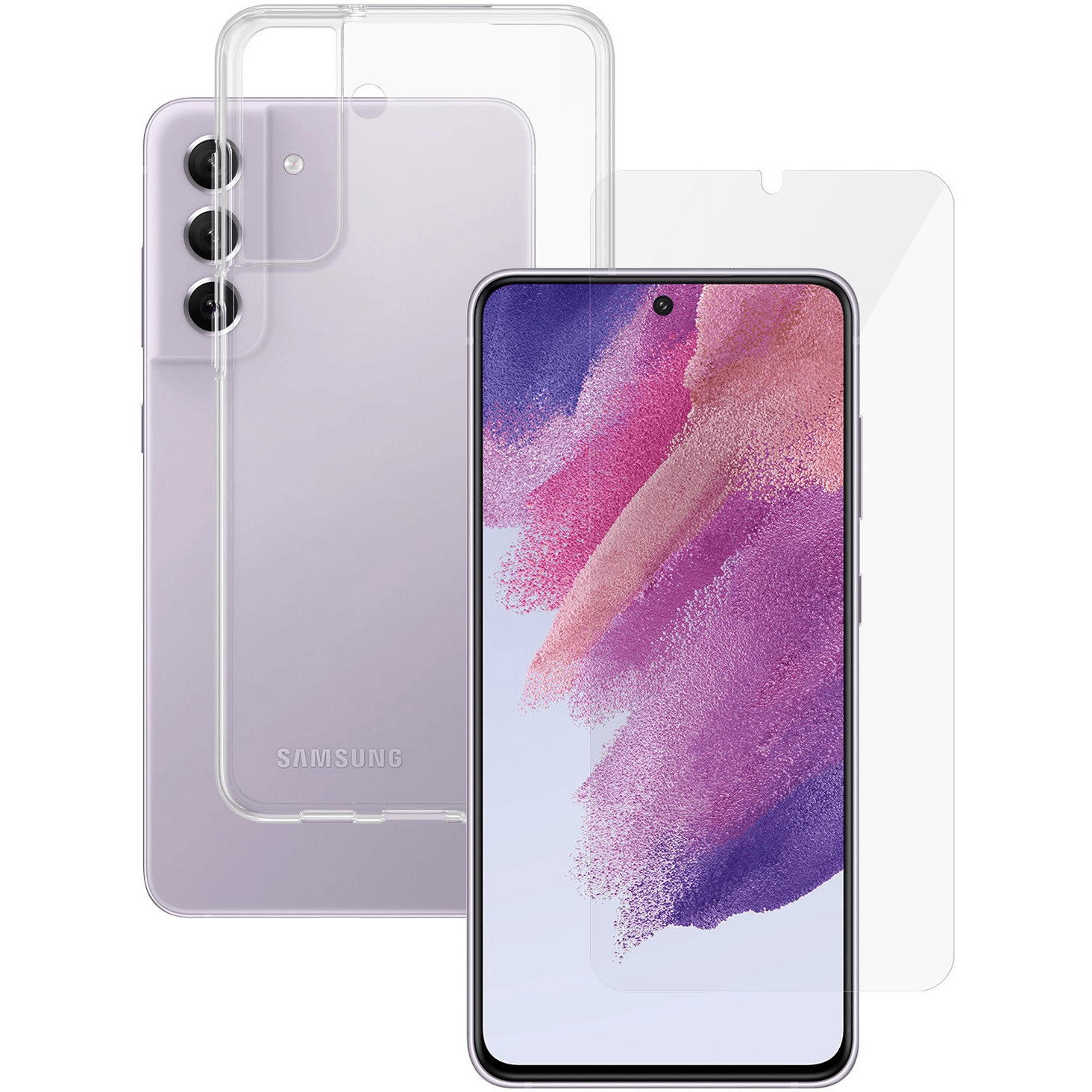 PanzerGlass SAFE. by ® 2-in-1 Pack Samsung Galaxy S21 FE 5G Číra ochranná fólia na displej 50 kusov