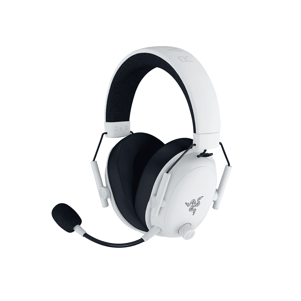 Bezdrôtové slúchadlá na uši Razer BlackShark V3 White