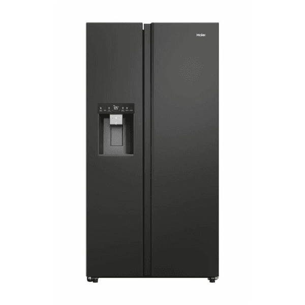 Haier SBS 90 Serie 5 HSW79F18DIPT Americká chladnička Voľne stojaci 601 L D Čierna