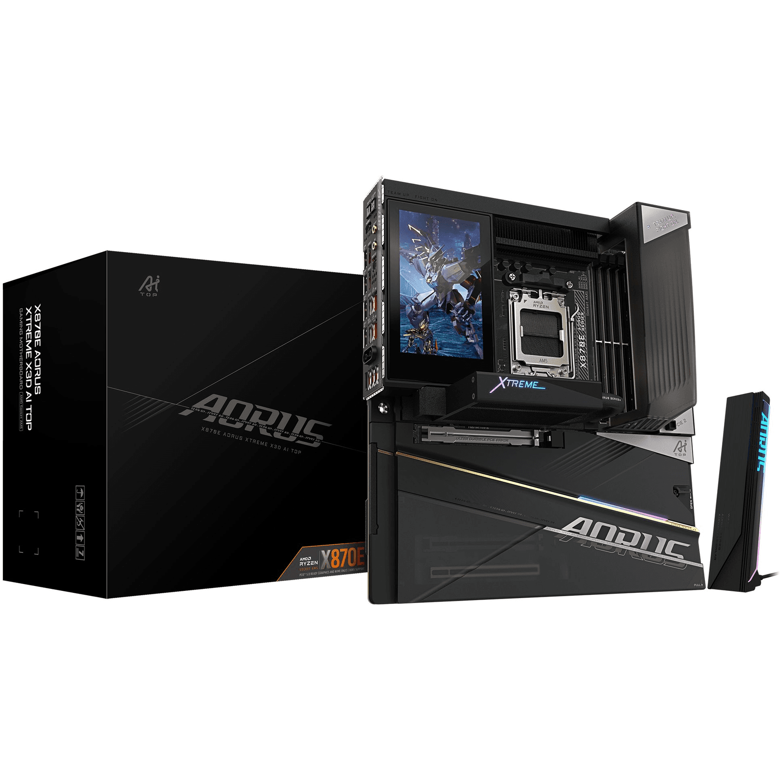 GIGABYTE X870E AORUS XTREME X3D AI TOP AMD X870E Pätica AM5 Extended ATX