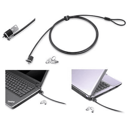 Lenovo 57Y4303 zámok Čierna, Strieborná 1,52 m